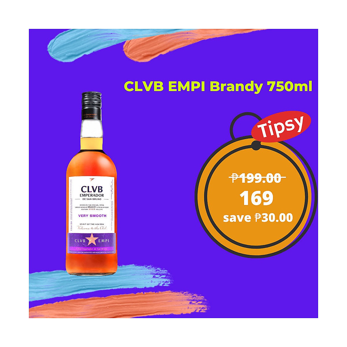 Club Emperador Brandy 750ml