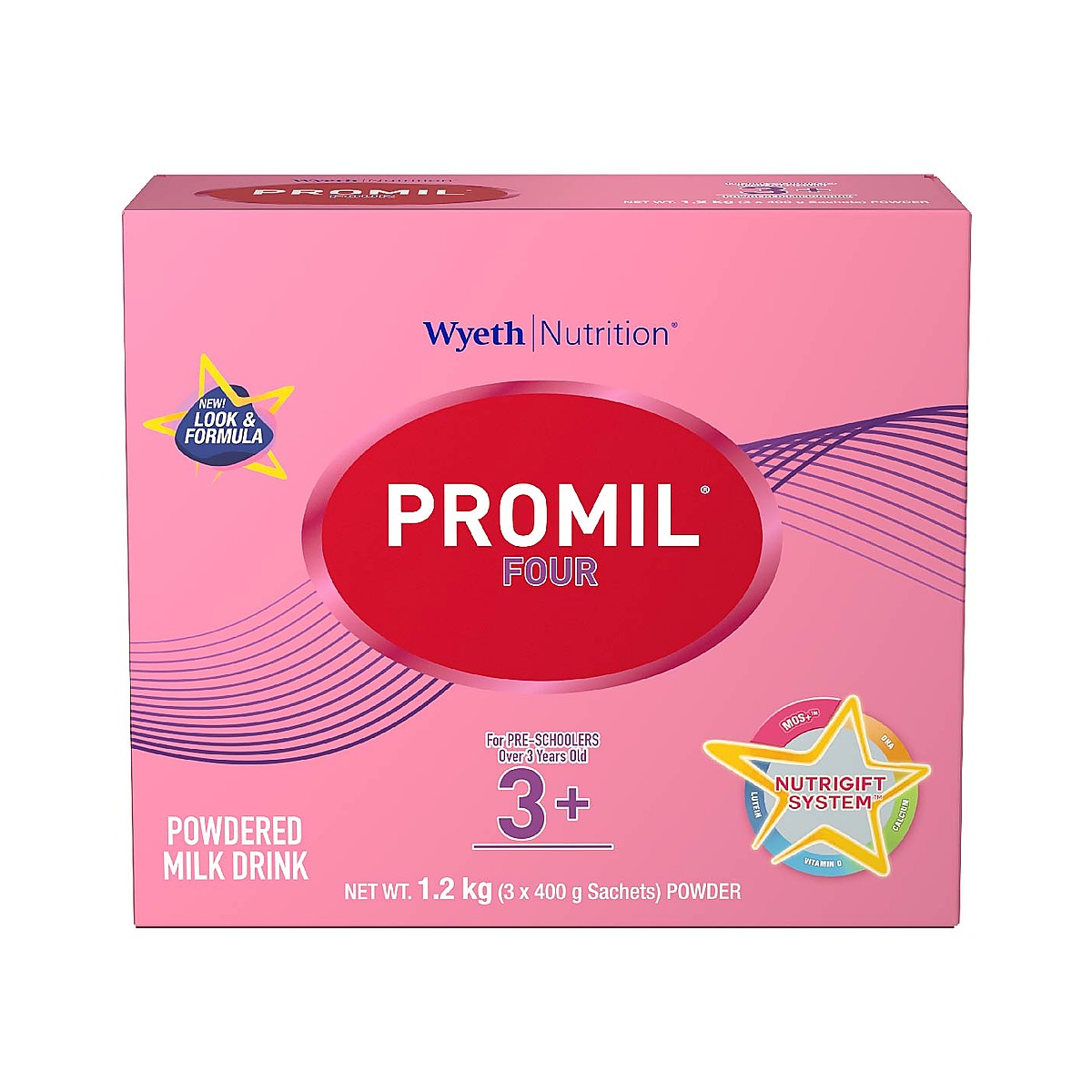 Promil Four 3+ Powdered Milk Drink 1.2kg