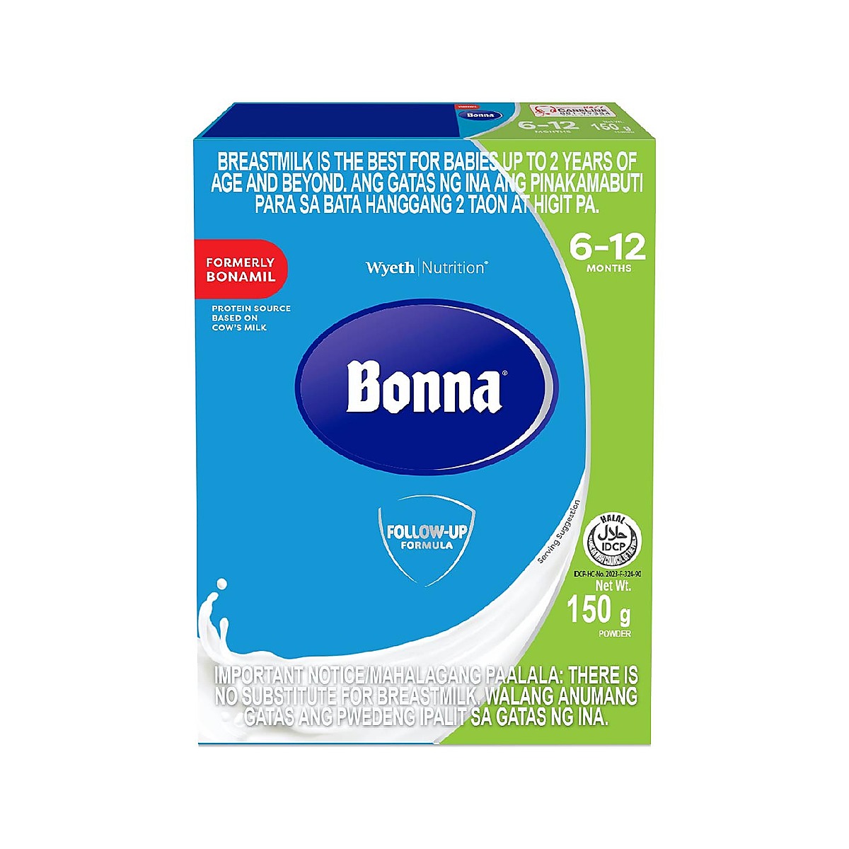 Bonna Follow-up Formula 6-12 Months 150g