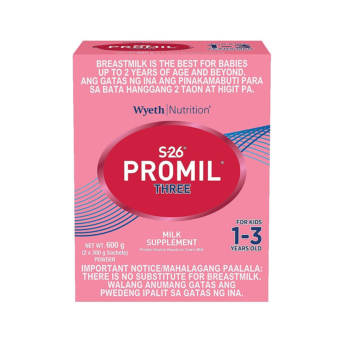 S-26 Promil Three Milk Supplement 600g