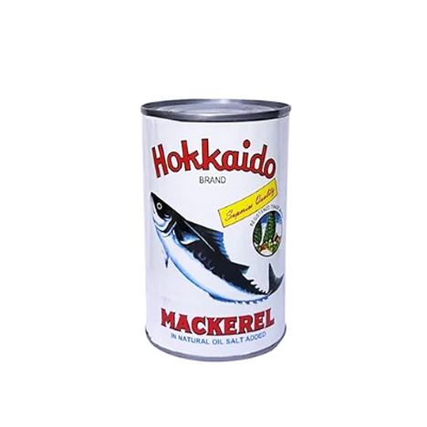 Mackerel in Natural oil Salt