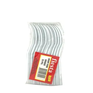 Fiesta Fork Opaque Short White 25pcs