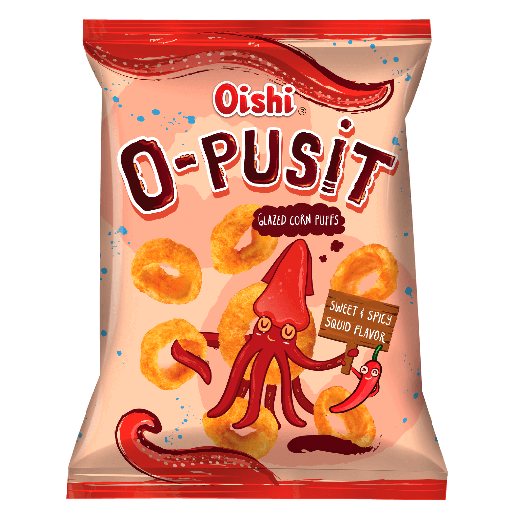 O-Pusit Sweet & Spicy 80g/30