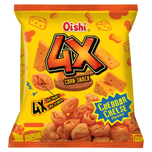 Oishi 4X Cheddar Cheese 85g/30