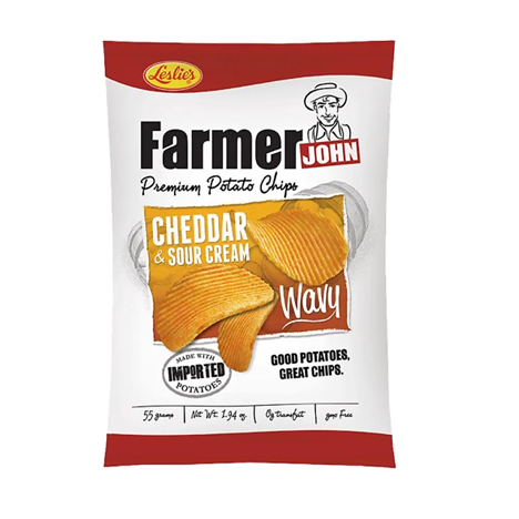 Farmer John Cheedar&SOur Cream Wavy