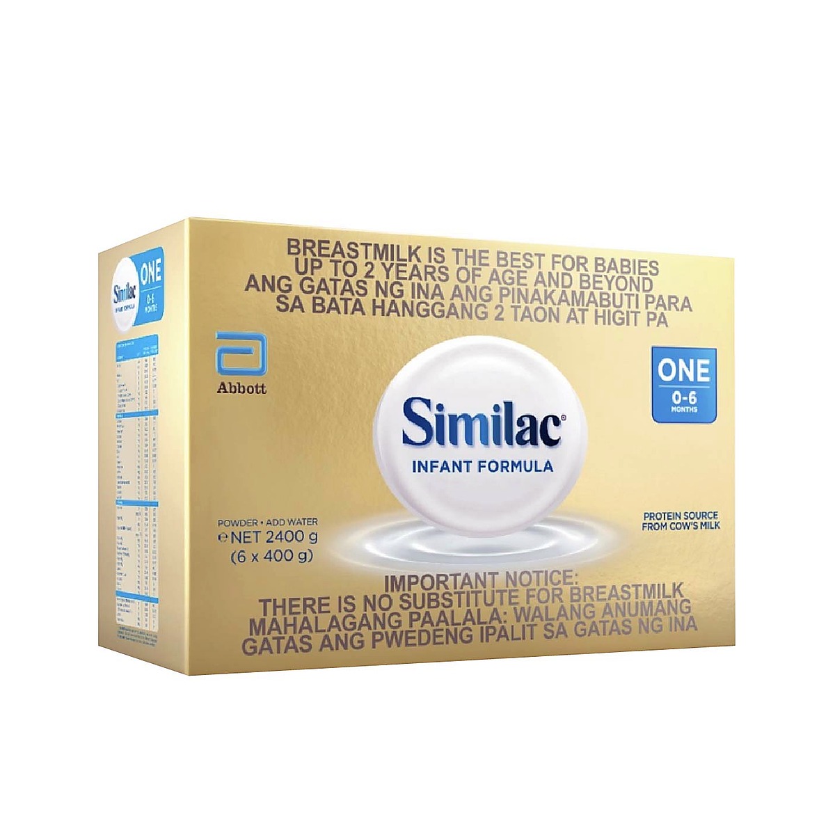 Similac One Infant Formula 0-6 Months 2.4kg