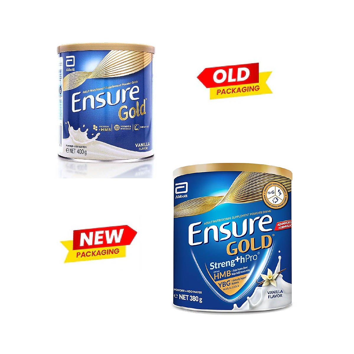 Ensure Gold Vanilla Milk 380g