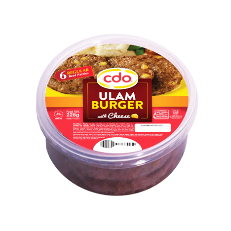Ulam Burger with Cheese