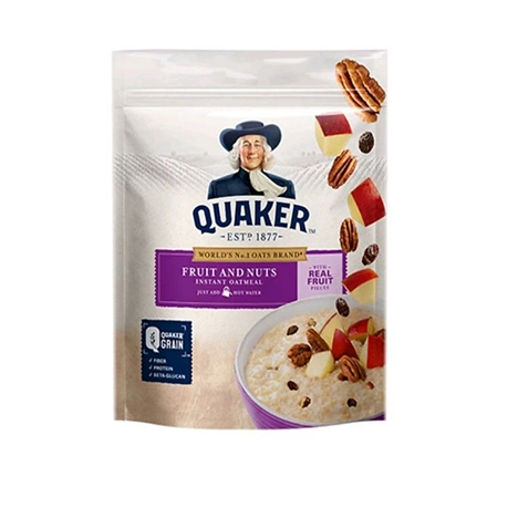 Instant Oatmeal Fruit & Nuts With Real Fruit Pieces