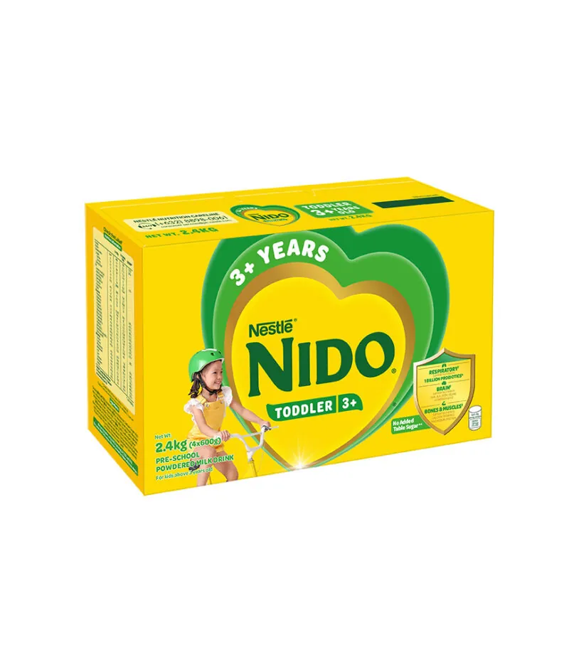 Nido Toddler 3+ 600g x 4's