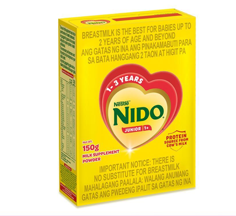 Nido Junior For 1-3 Years Old 150g