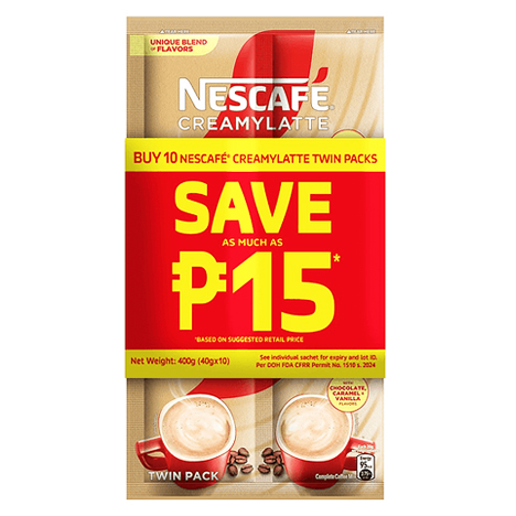 3in1 Coffee Creamy Latte Twin Pack