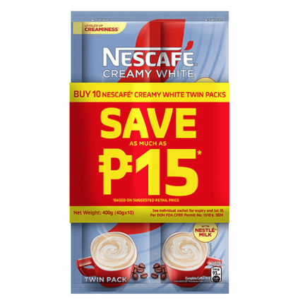 3in1 Coffe Creamy Whie Twin Pack