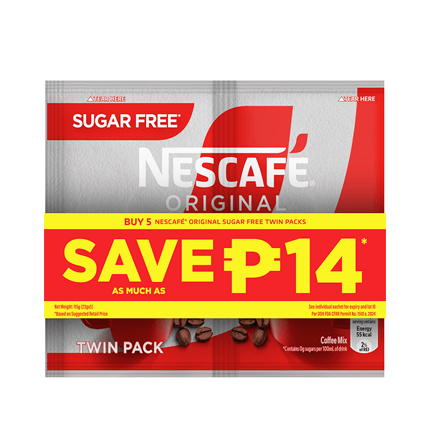 3in1 Coffee Original Sugar Free Twin Pack