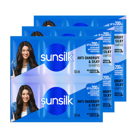 Anti-Dandruff and Silky Shampoo