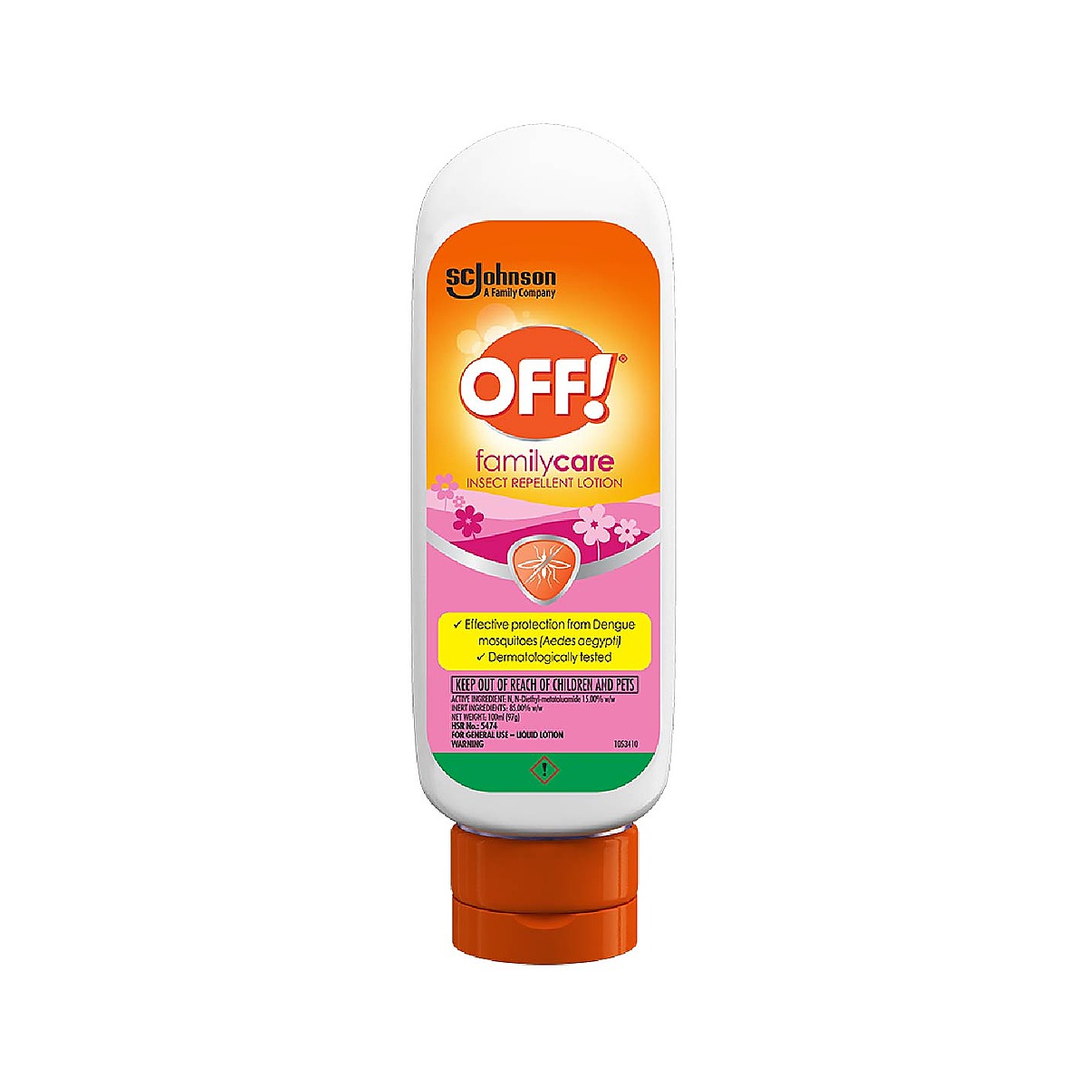 Off! Family Care Insect Repellent Lotion 100ml