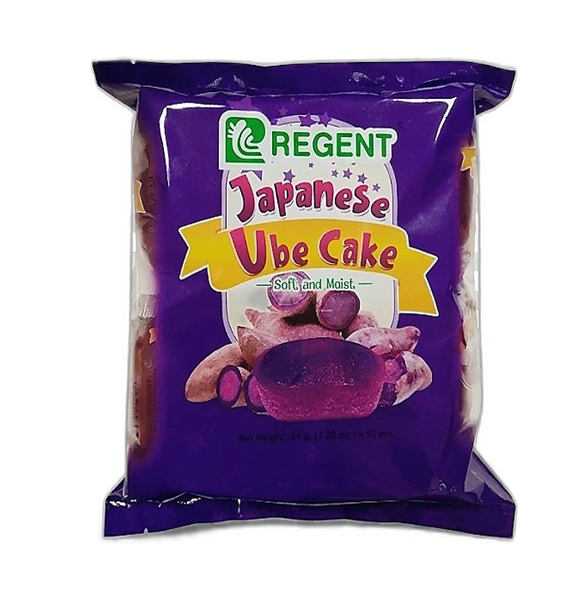 Japanese Ube Cake 34g x 10's