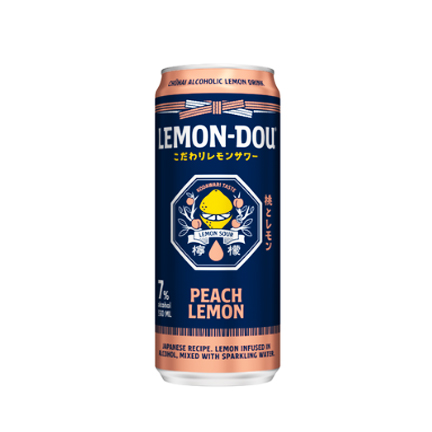 Lemon Dou Peach Lemon 7% Alcohon In Can