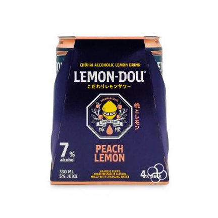 Lemon Dou Peach Lemon 7% Alcohol In Can