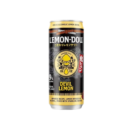 Lemon Dou Devil Lemon 9% Alcohol in Can