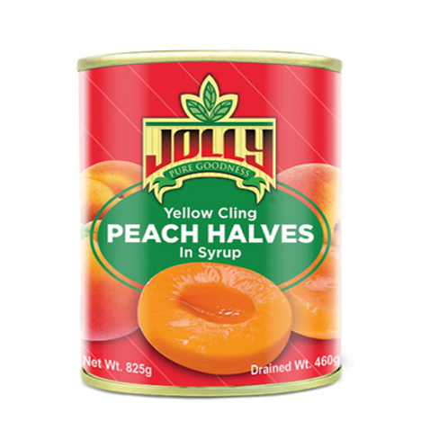 Canned Peach Halves in Syrup