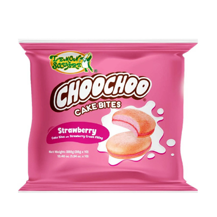 Choo Choo Cakes Bites Strawberry