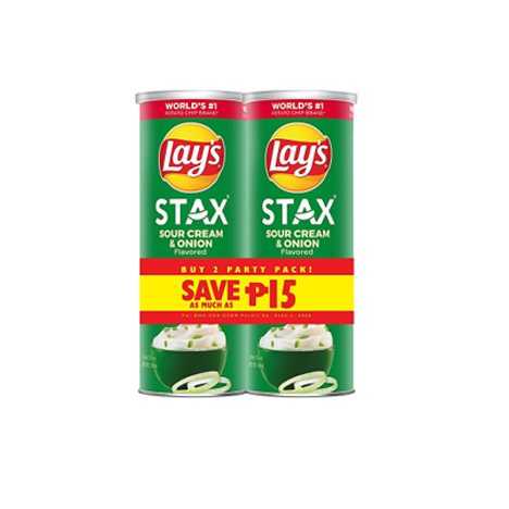 Stax Sour Cream & Onion