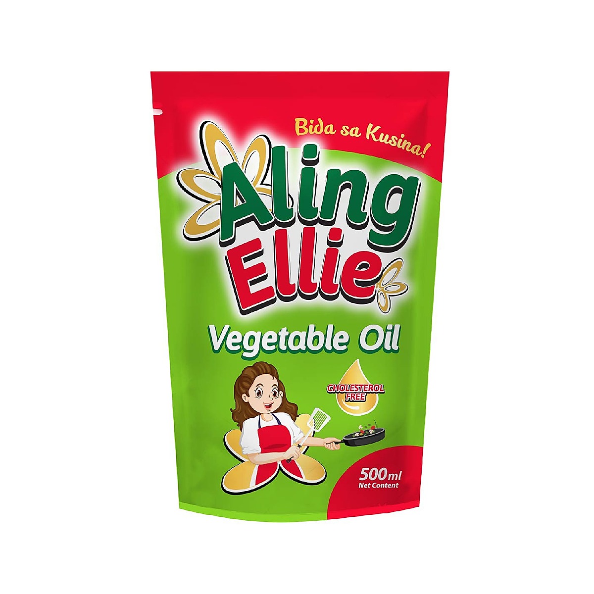 Aling Ellie Vegetable Oil Pouch 500ml