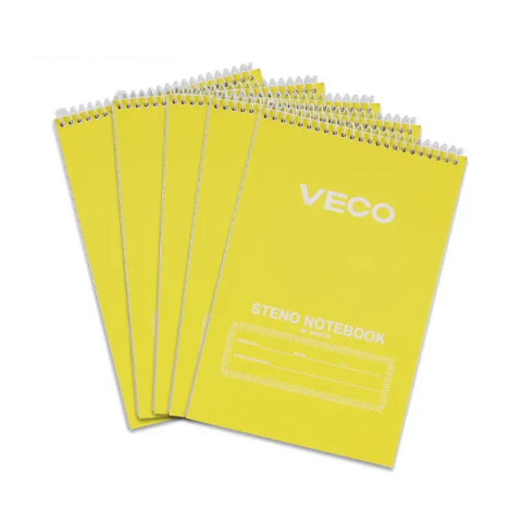 Steno Notebook 60Sheets Yellow