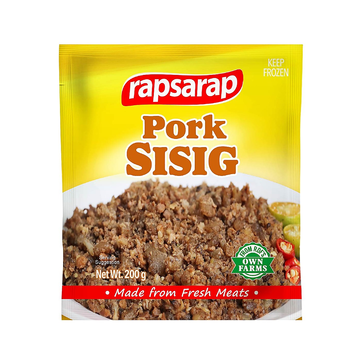 Rapsarap Pork Sisig 200g