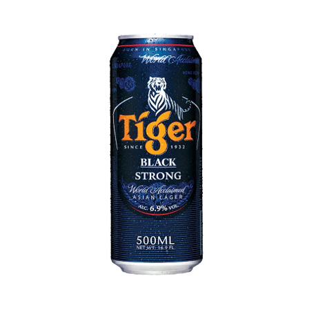 Black Strong Beer In Can