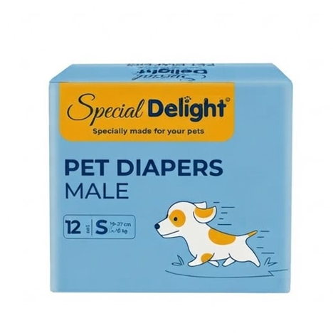 Pet Diaper Male  Small 15-33cm/ 2-4kg