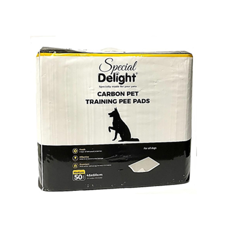 Carbon Pet Training Pee Pads 45x60cm