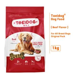 Toeidog Dry Adult Beef 1kg