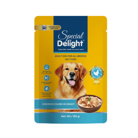 Adult Dog Wet Food Chicken Chunk In Gravy