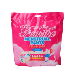 Menstrual Pants Medium-Large 2pants 28"-43"