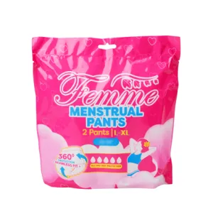 Menstrual Pants L-XL 2pcs Pants