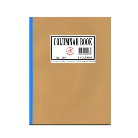 Columnar Notebook No.707 - 8Columns