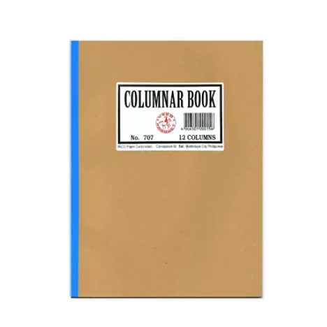 Columnar Notebook No.707 - 12Columns