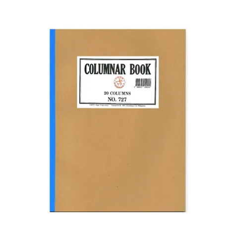 Columnar Notebook No.707 - 20Columns