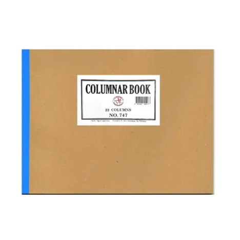Columnar Notebook No.707 - 22Columns