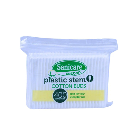 Cotton Buds Plastic Stem 400 tips