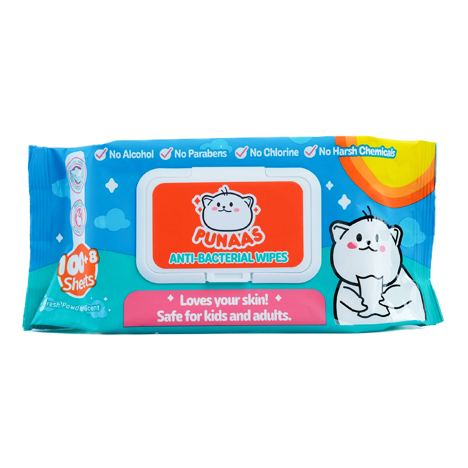Anti-Bacterial Scented Wipes 108sheets