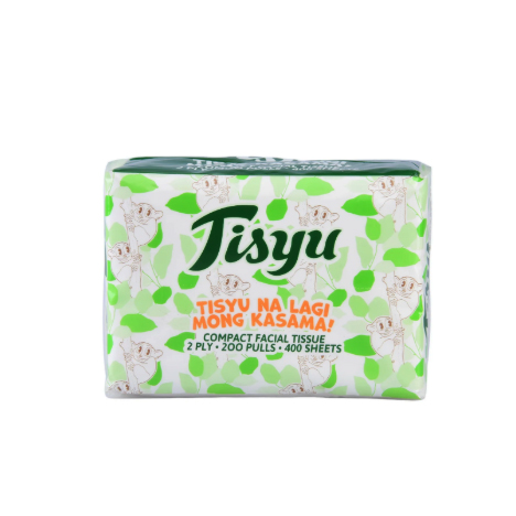 Facial Tissue Compact 200Pulls 2Ply