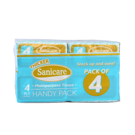 Muti-Purpose Tissue Handy Pack 4Ply