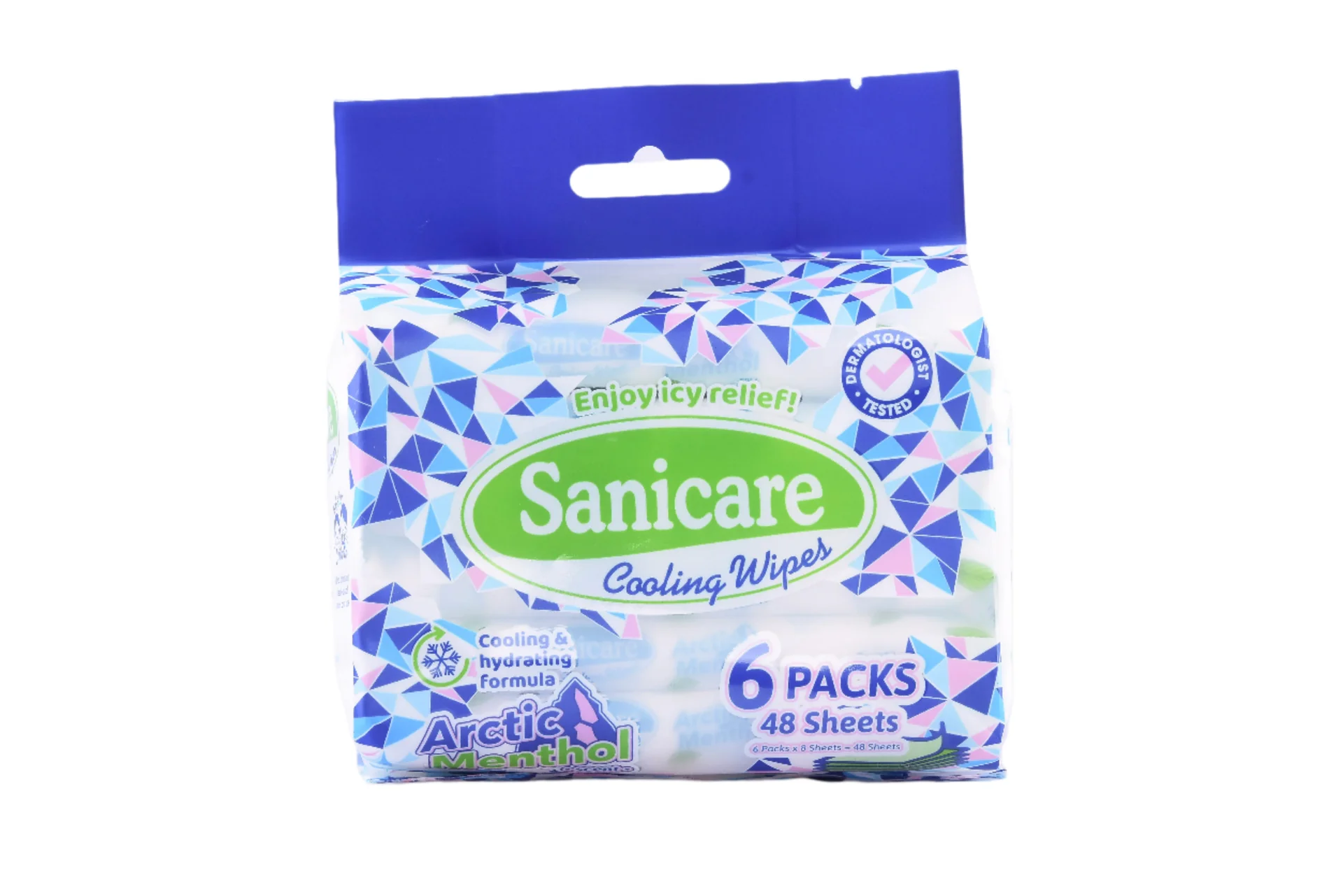 Sanicare Cooling Wipes Artic Menthol Scent