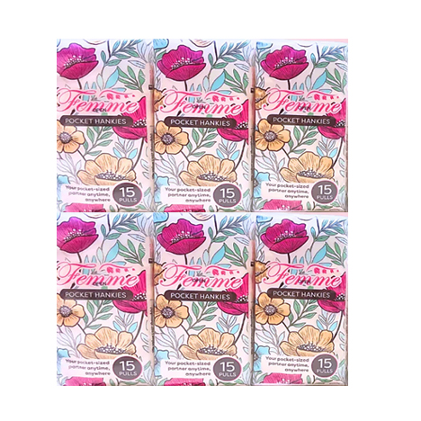 Facial Tissue Pocket Hankies 15pulls