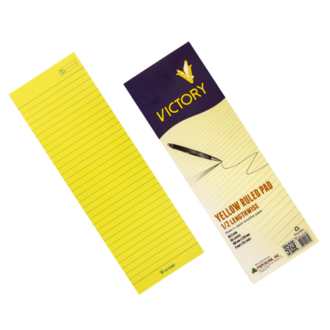 Length Wise Yellow Ruled Pad