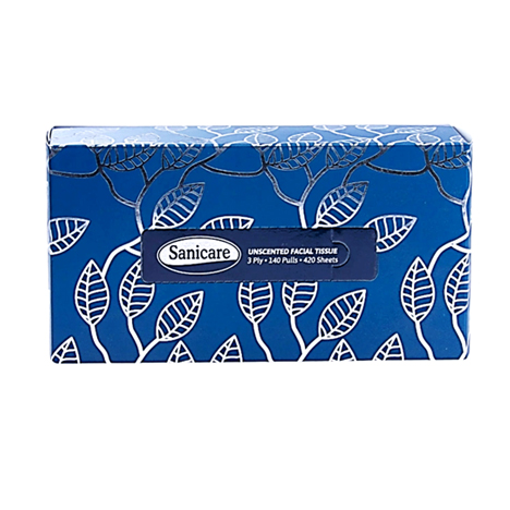 Facial Tissue Econo  3ply Box