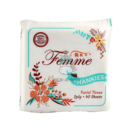 Facial Tissue Hankies 2ply